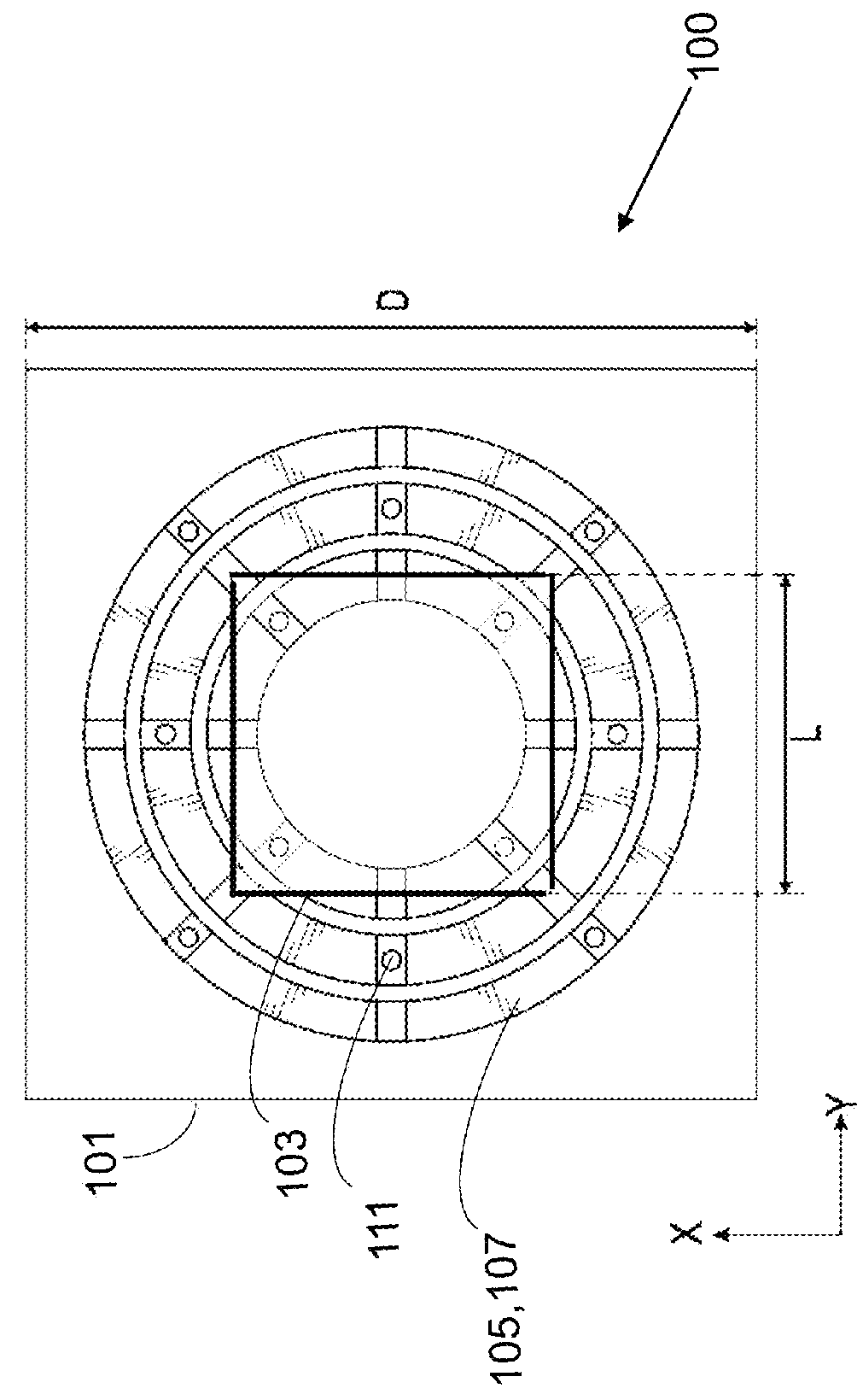 Integrated antennas and phased arrays with mode-free electromagnetic bandgap materials