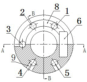 Shaft bottom air current uplift parameter detection device for coal bed gas exhaust and recovery shaft