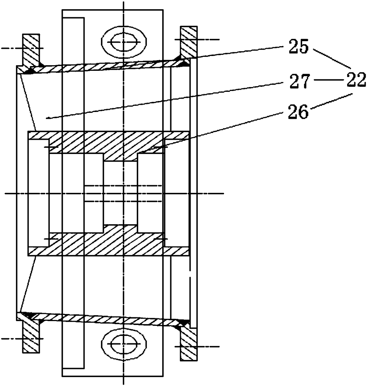 High-precision water pump model experiment device