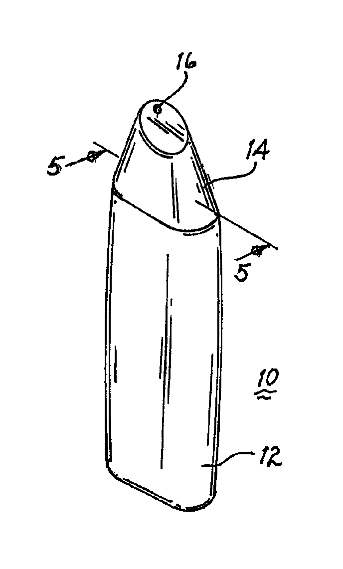 Golf accessory for determining wind strength and direction