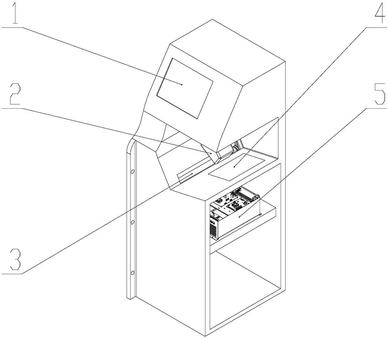 An integrated book lending and sorting machine and its working method