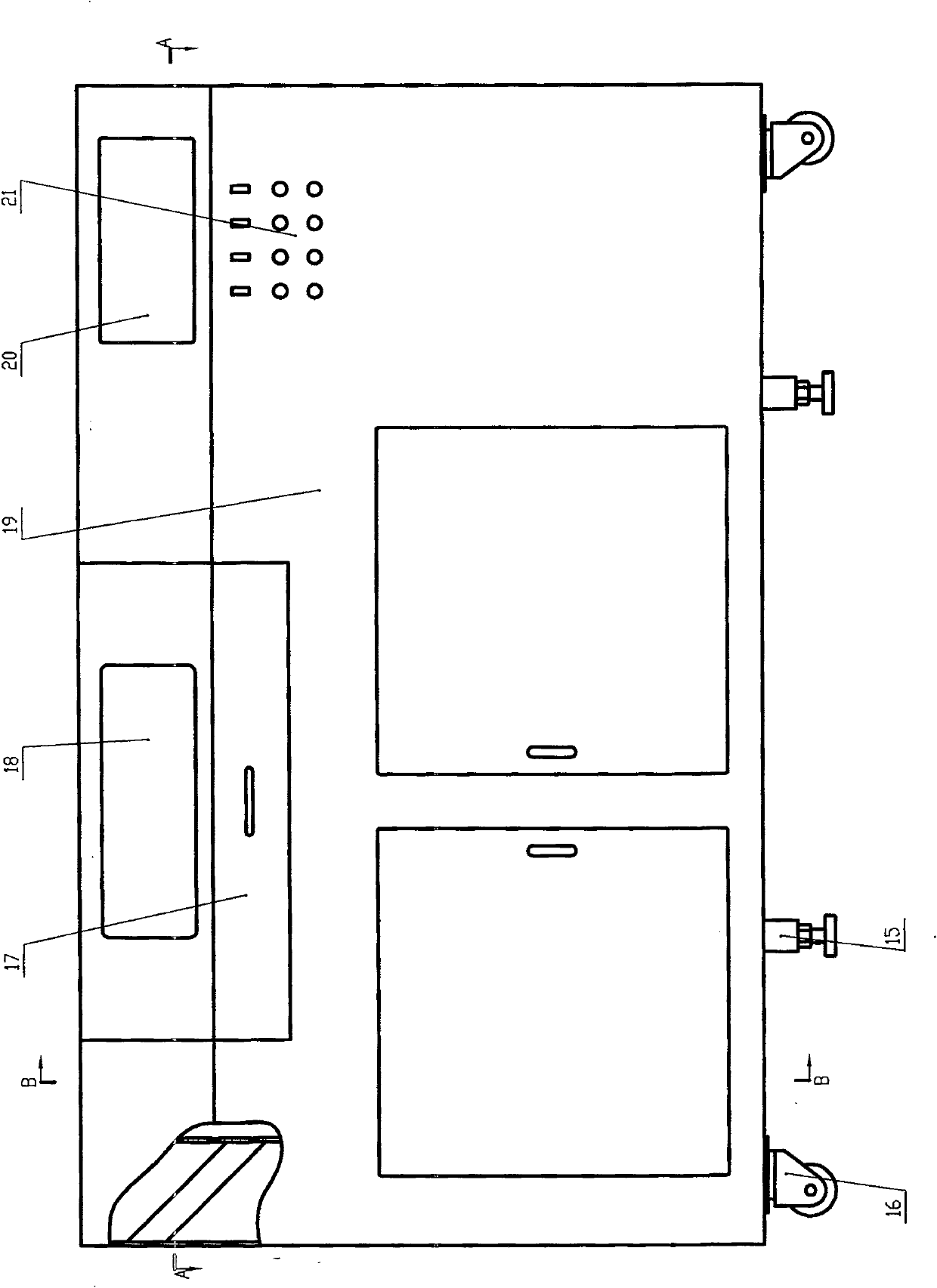 High efficiency high-pressure sensor testing machine