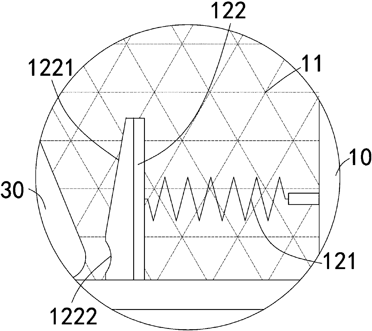 Anti-sloshing conical flask water bath system