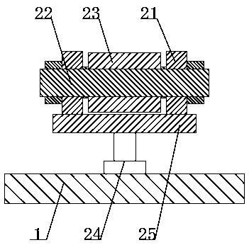 Winding device for spinning processing