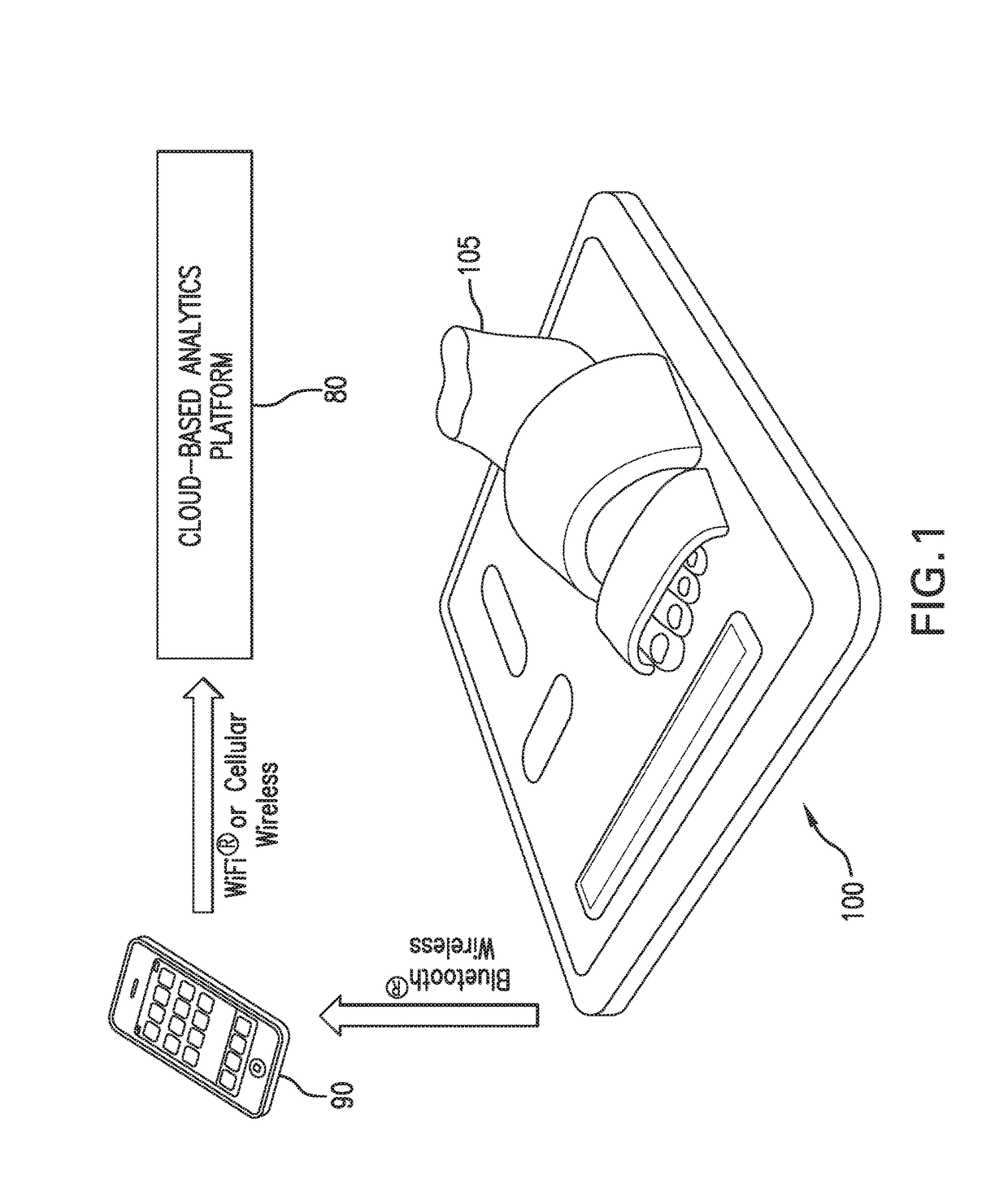 Floormat physiological sensor