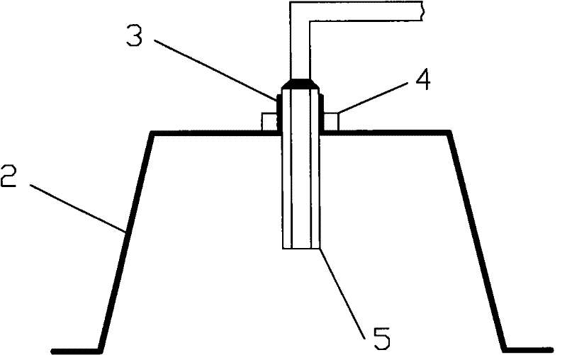 Quick manufacturing process of rotational moulding machine die