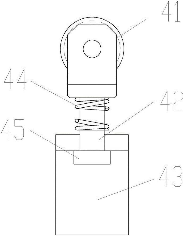 Conveying and supporting table in vacuum glass soldering and sealing chamber