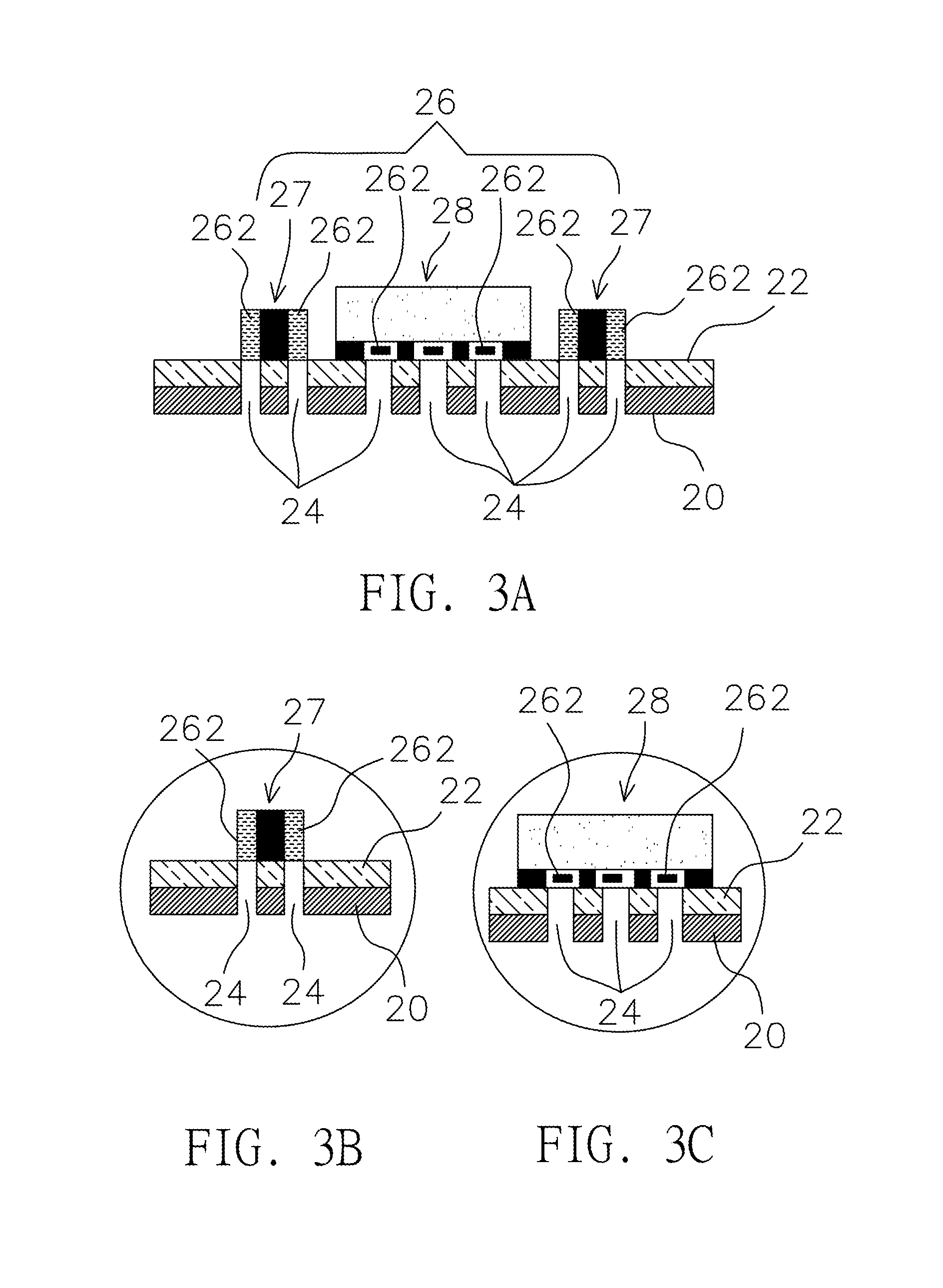 Method for directly attaching dielectric to circuit board with embedded electronic devices