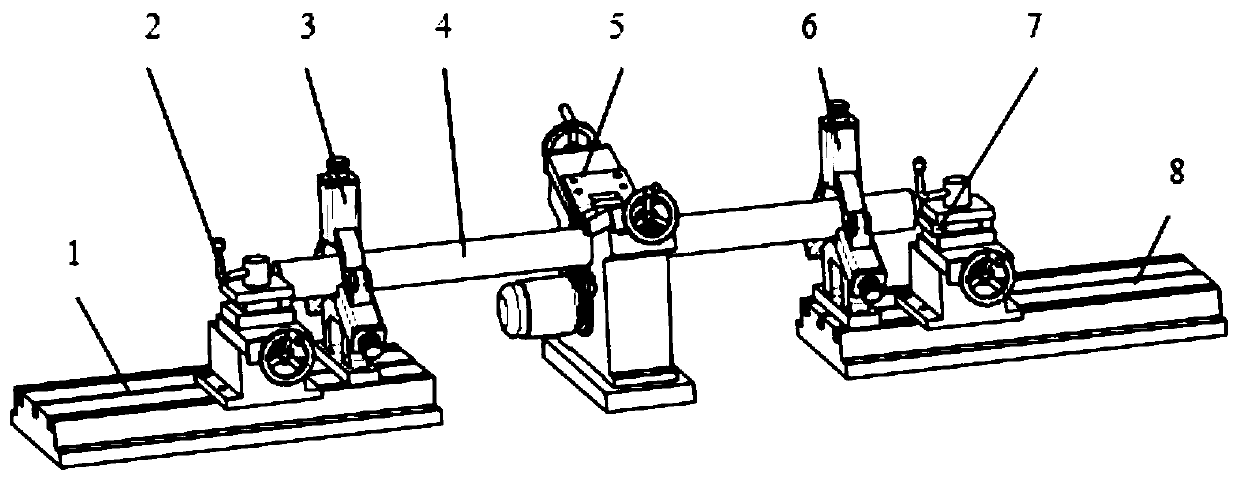 Steel pipe chamfering machine