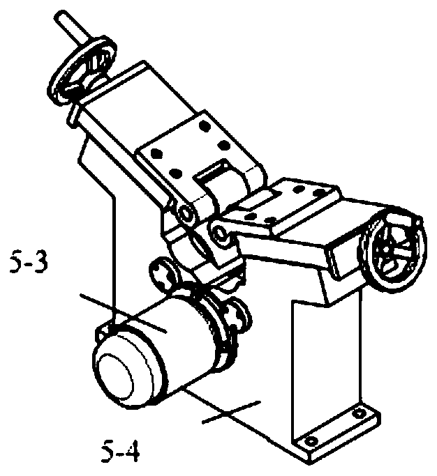 Steel pipe chamfering machine