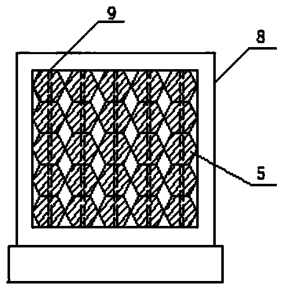 A brittle core and irregular core clamping device and its core drilling method