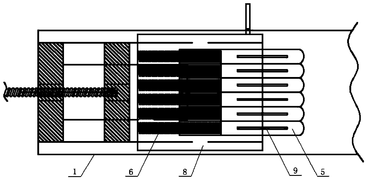 A brittle core and irregular core clamping device and its core drilling method