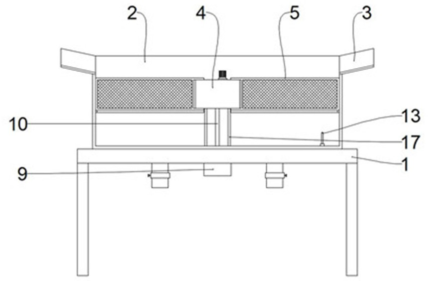 Sewage upper-layer floating garbage recovery equipment