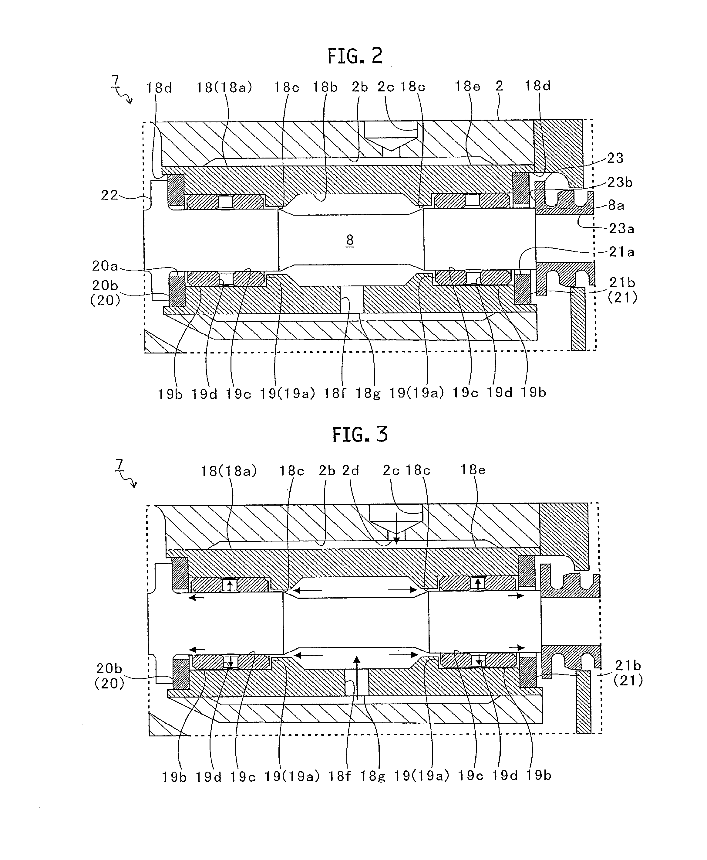 Bearing structure and turbocharger