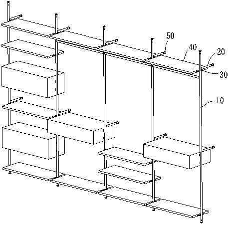 Adjustable foot and cabinet using the adjustable foot