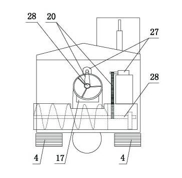 Self-propelled U-shaped trench earth ditching and lining integrated machine