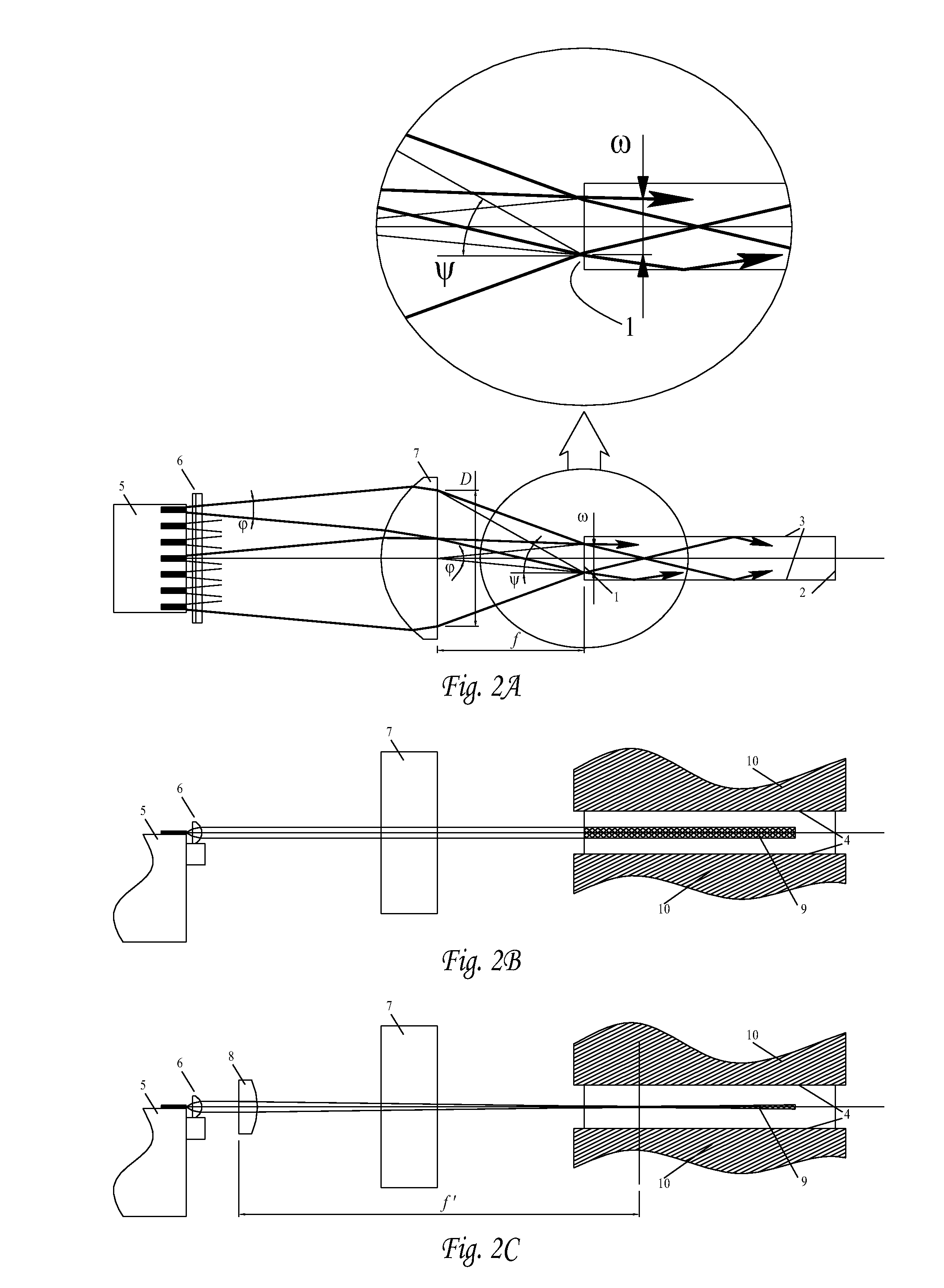 Solid-state laser with waveguide pump path (z pump)