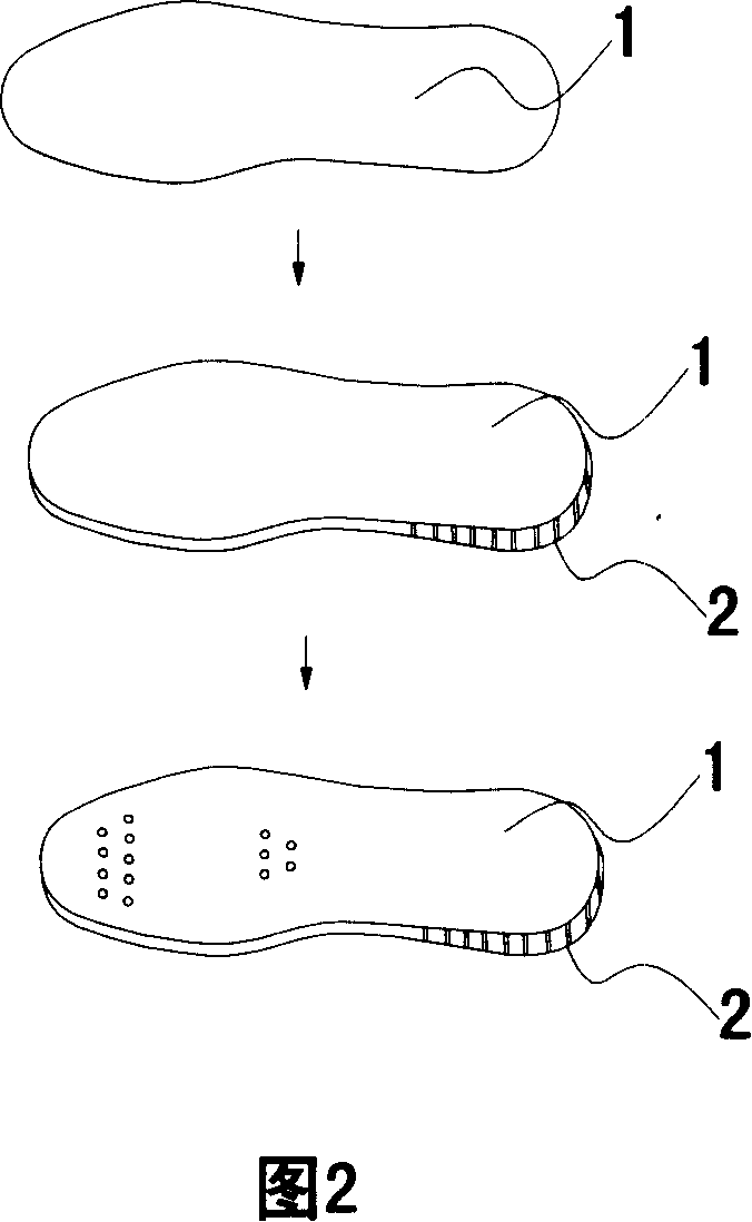 Thermoplasticity elastic sock processing method