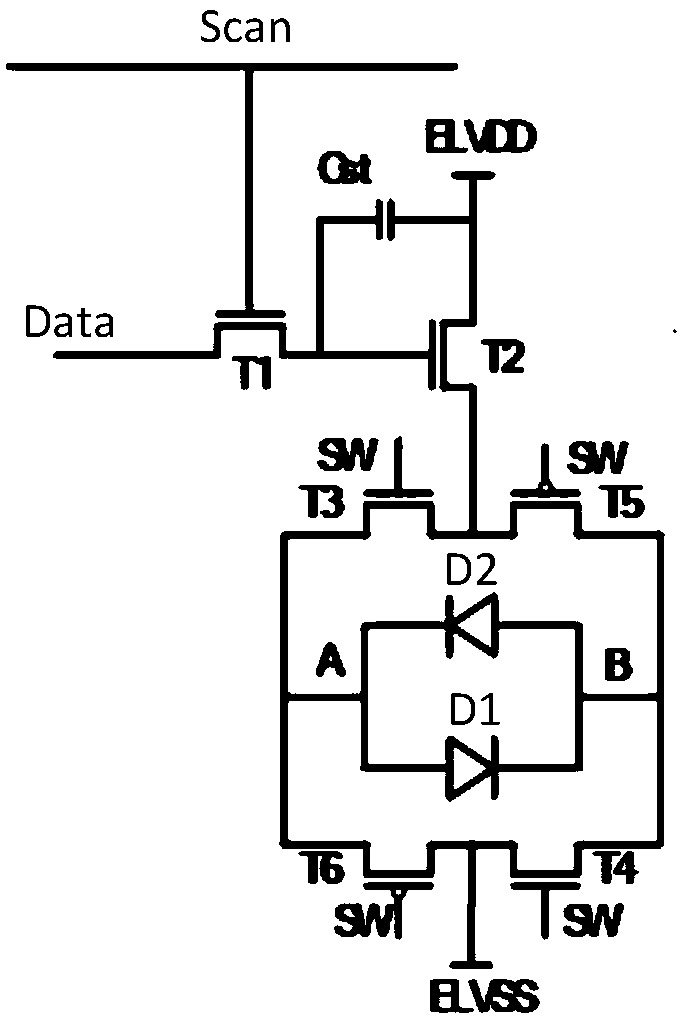 Organic light emitting diode (OLED) pixel drive circuit and OLED display