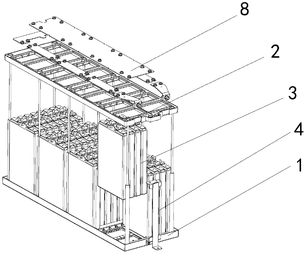 Battery module with high safety, battery pack and battery cluster