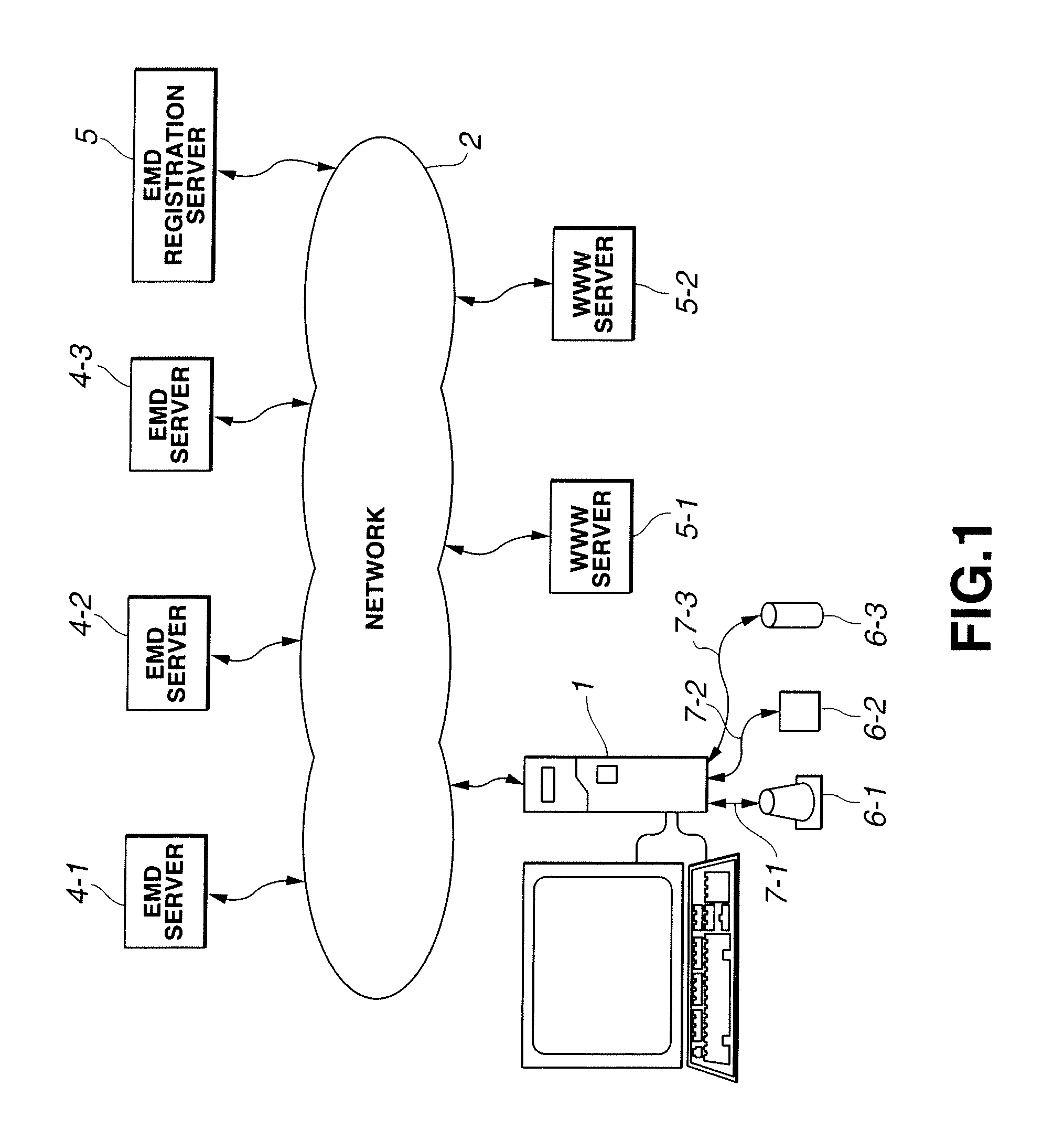 Contents furnishing system