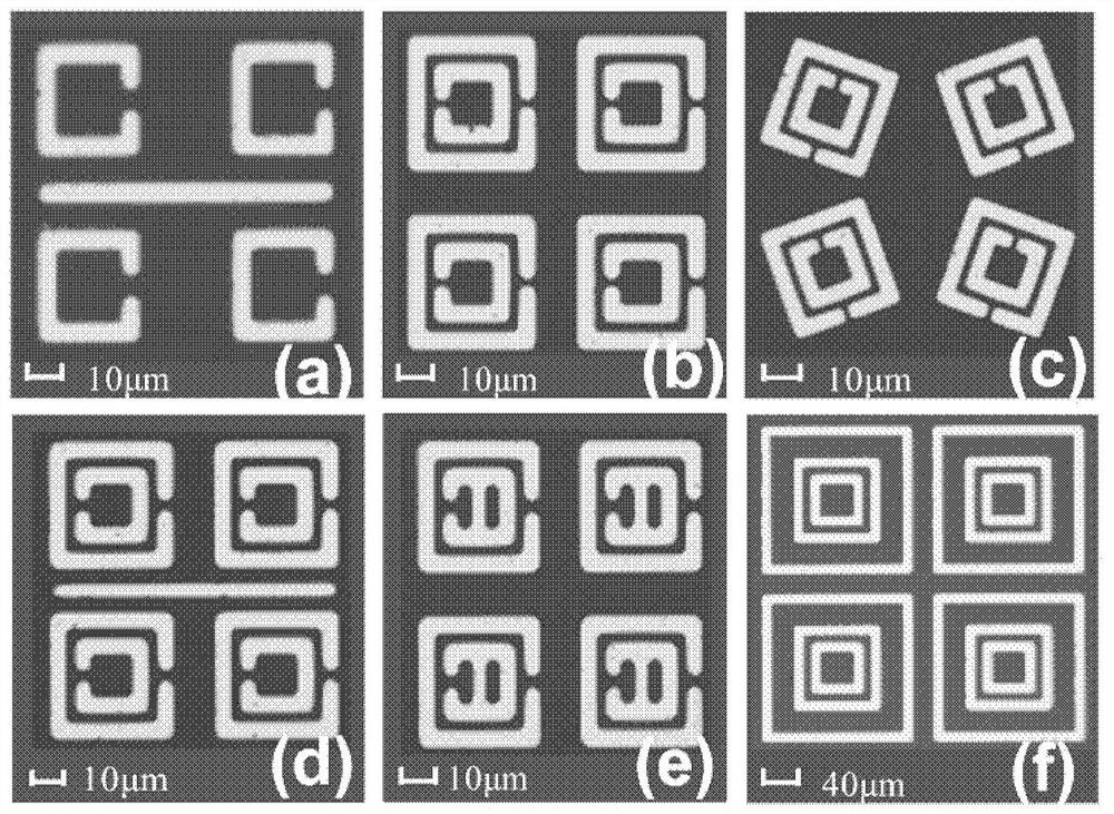 Terahertz metamaterial biosensor and its preparation method and detection method