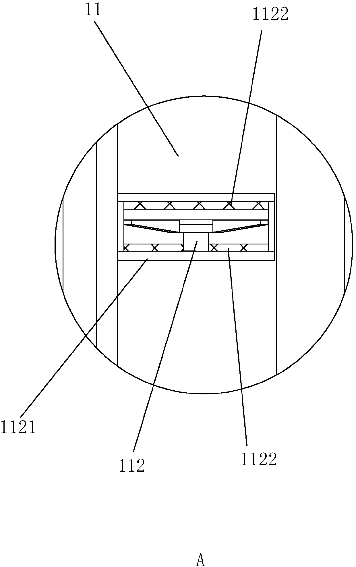 Heat dissipation system of automobile charging pile