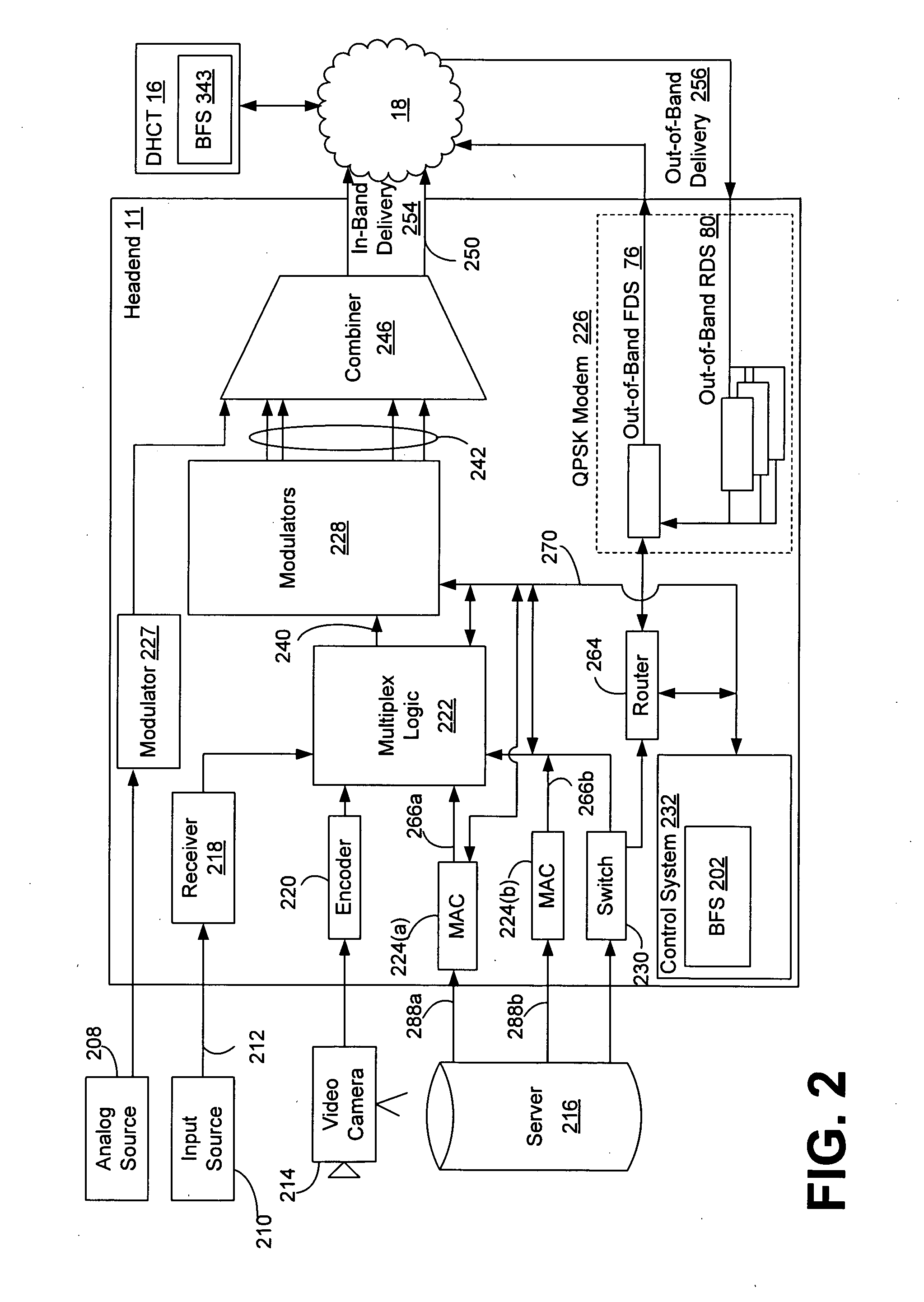 Determining device that performs processing of output pictures