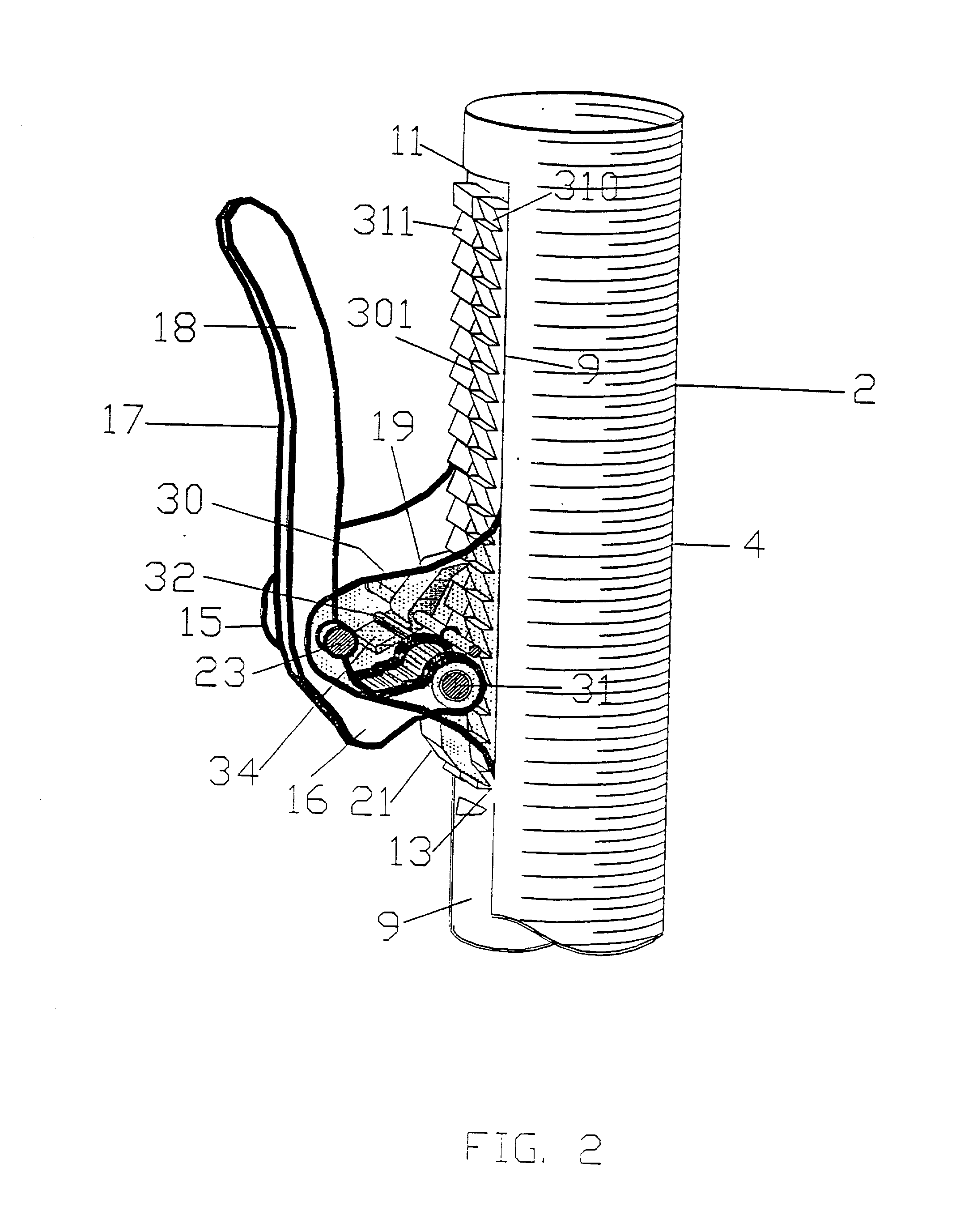 Cardiac resuscitation device for percutaneous direct cardiac massage