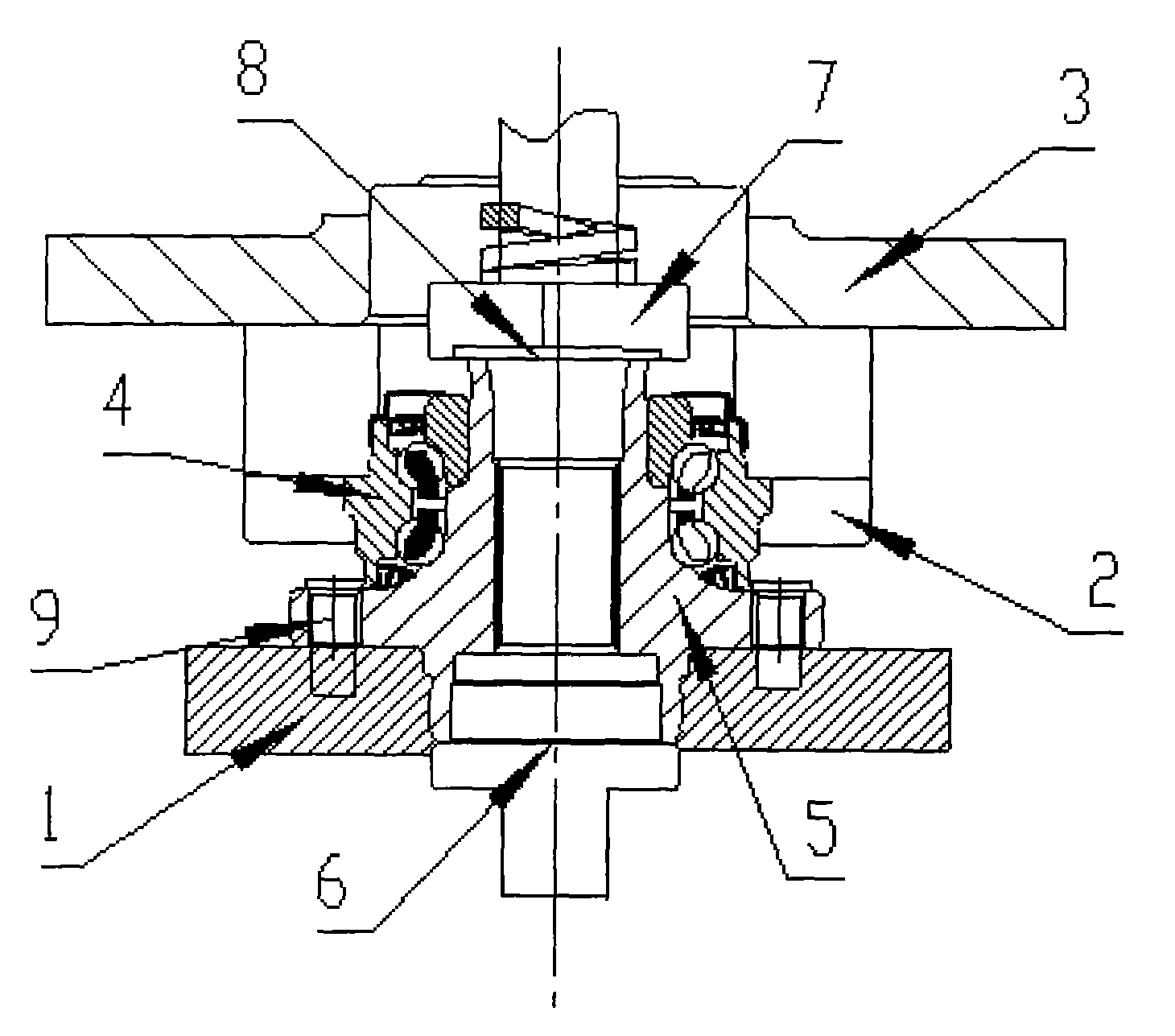 Drive hub bearing unit assembly clearance measurement method