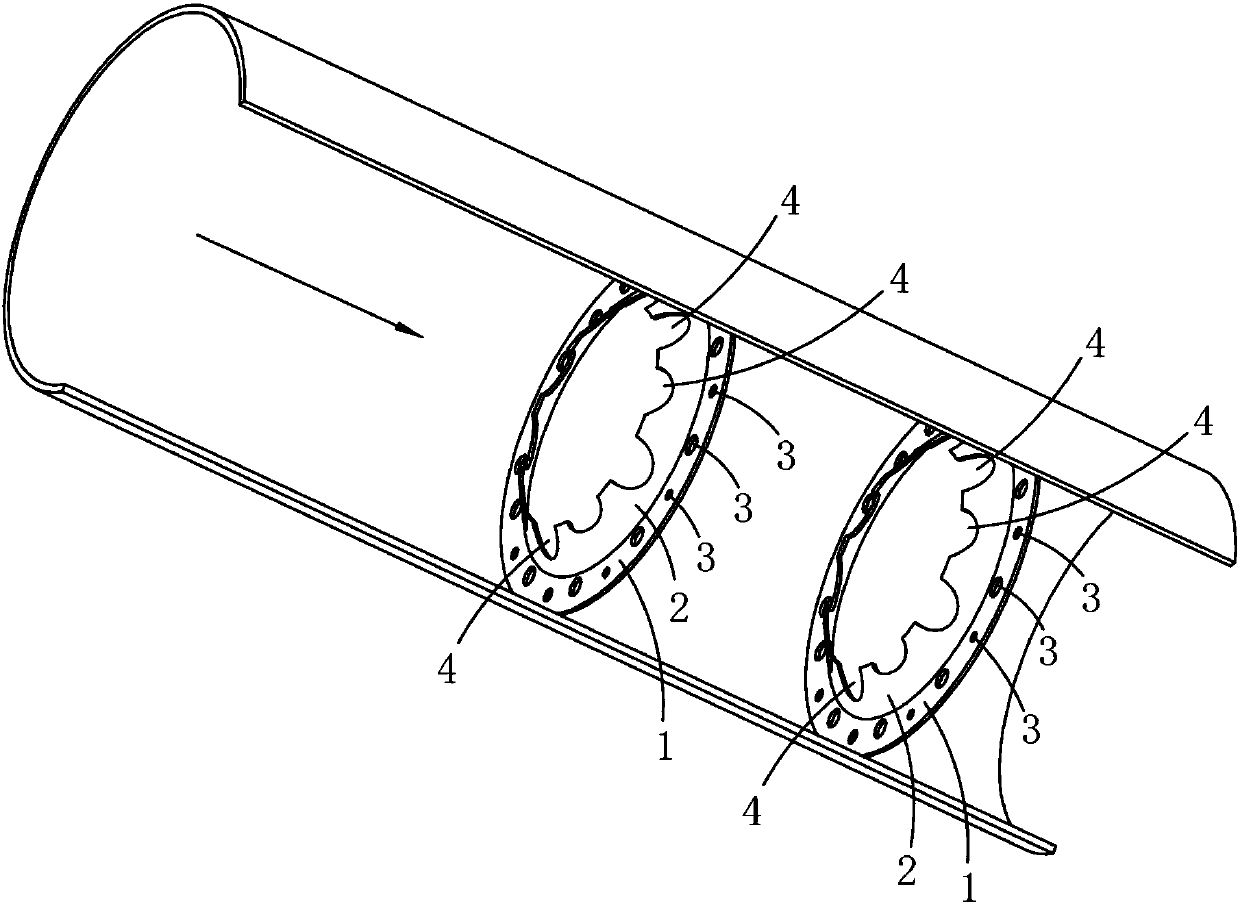 Clean production process for using waste paper boxes to produce corrugating medium paper