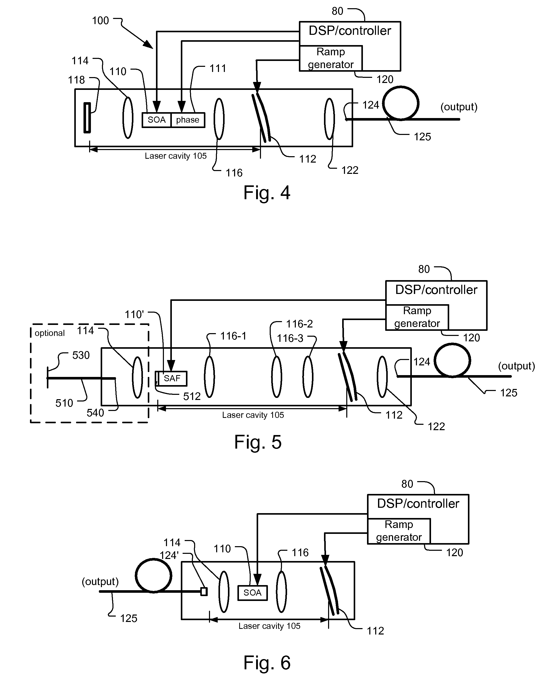 Mode hopping swept frequency laser for FD OCT and method of operation