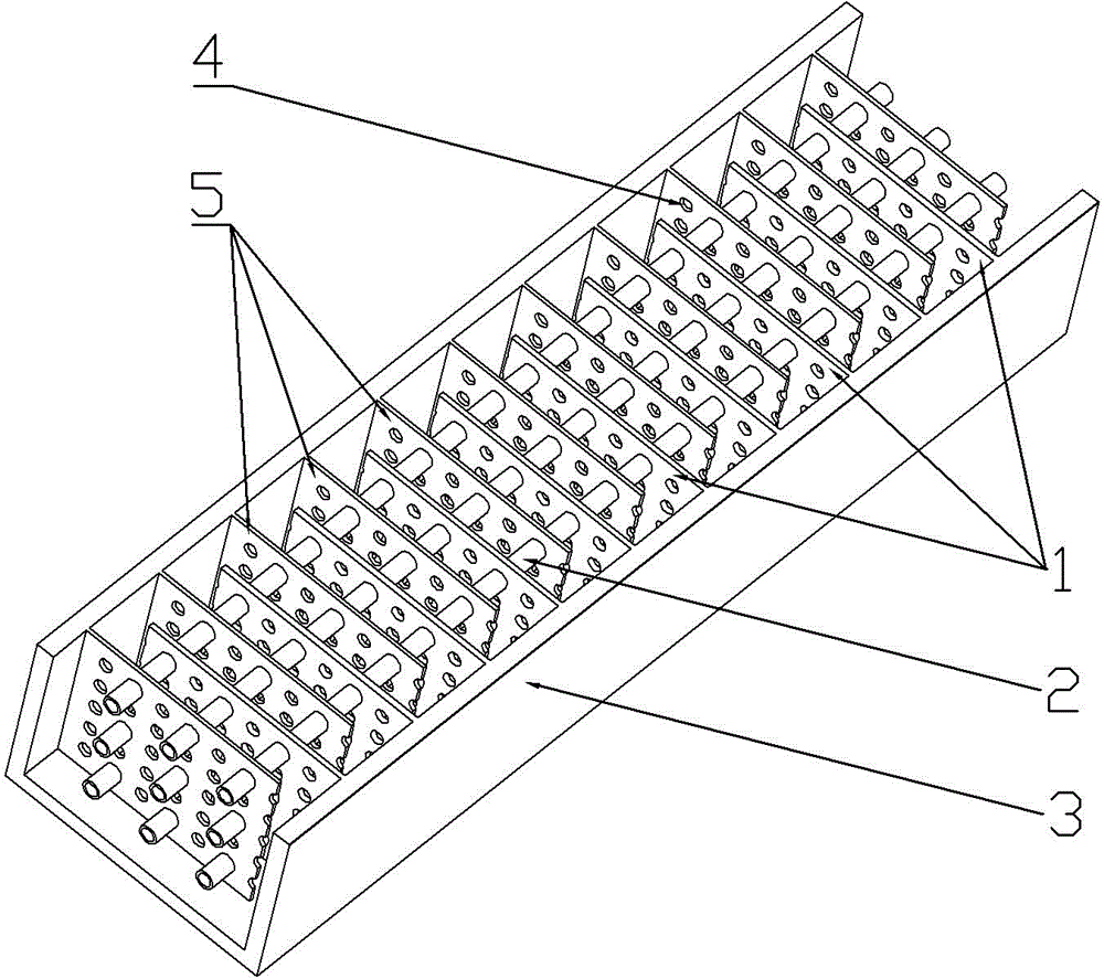 Cooling device for automobile part