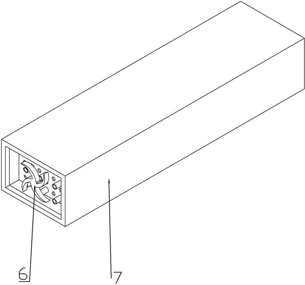 Cooling device for automobile part