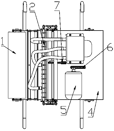 Field operation electric air suction needle type precision seeding machine for panax notoginseng