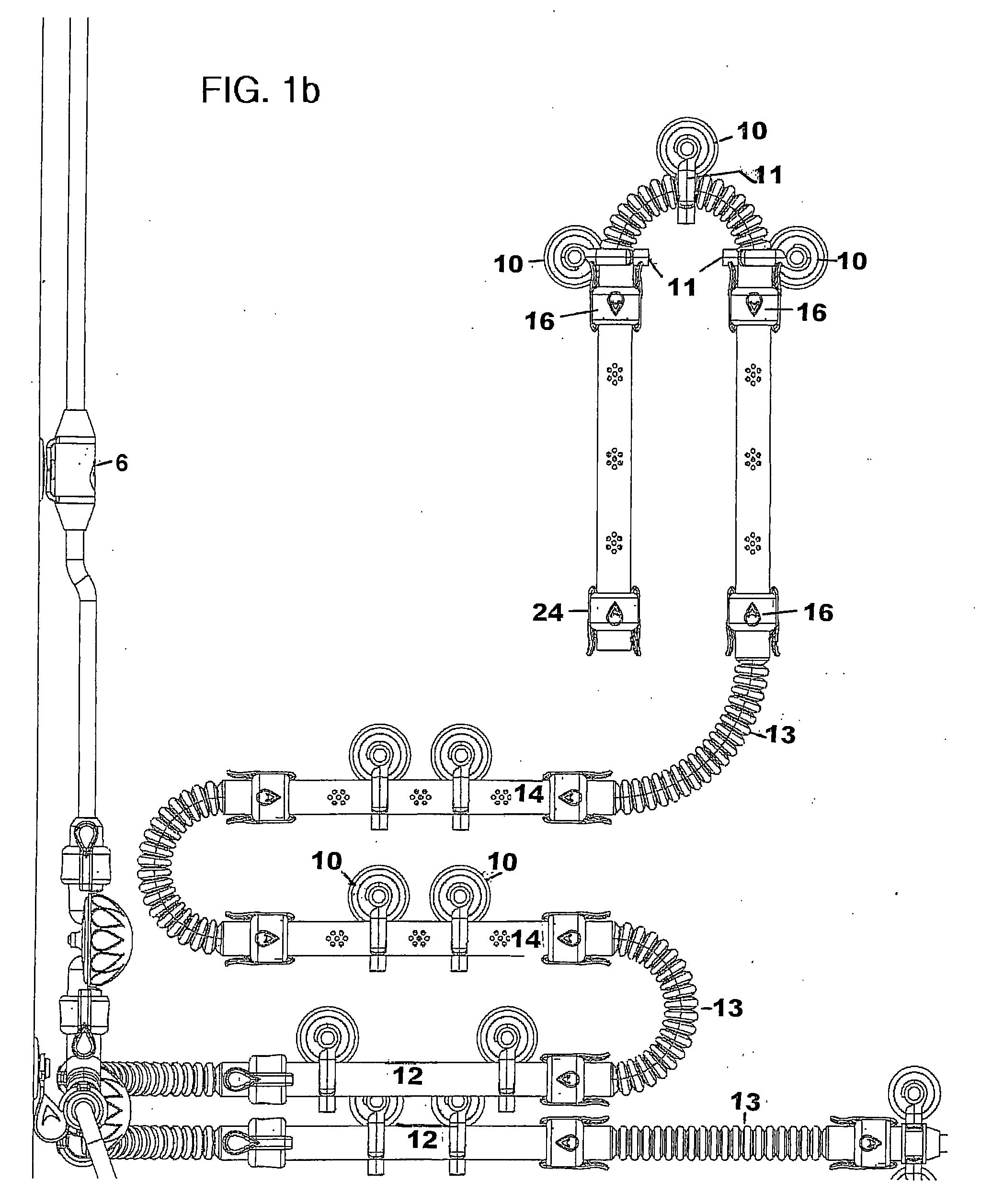 Shower water toy construction system