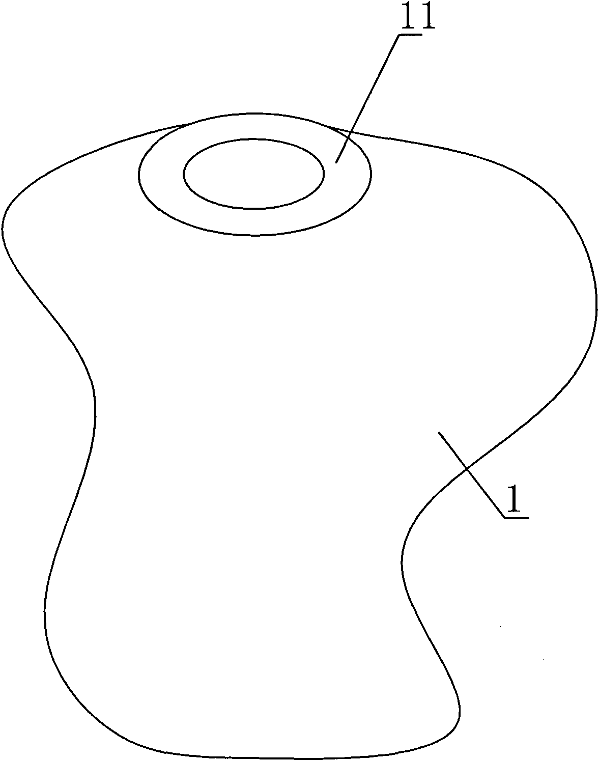 Patch for anal fistulization bag and anal fistulization bag having same