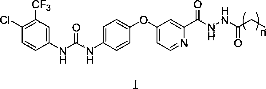 N'-straight chain alkylacyl o-pyridine hydrazide derivative, its preparation method, medicinal composition and use