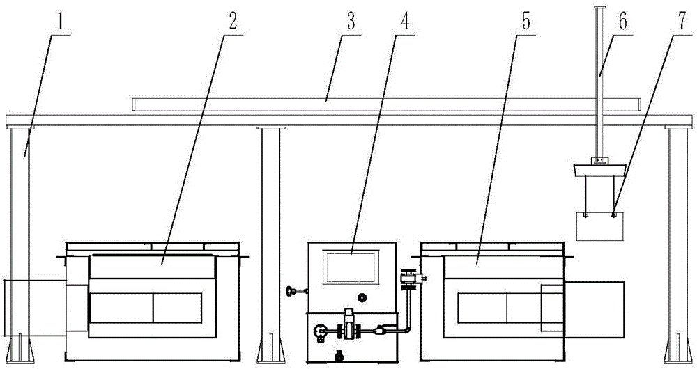 Thermal treatment production stimulating device and experimental method