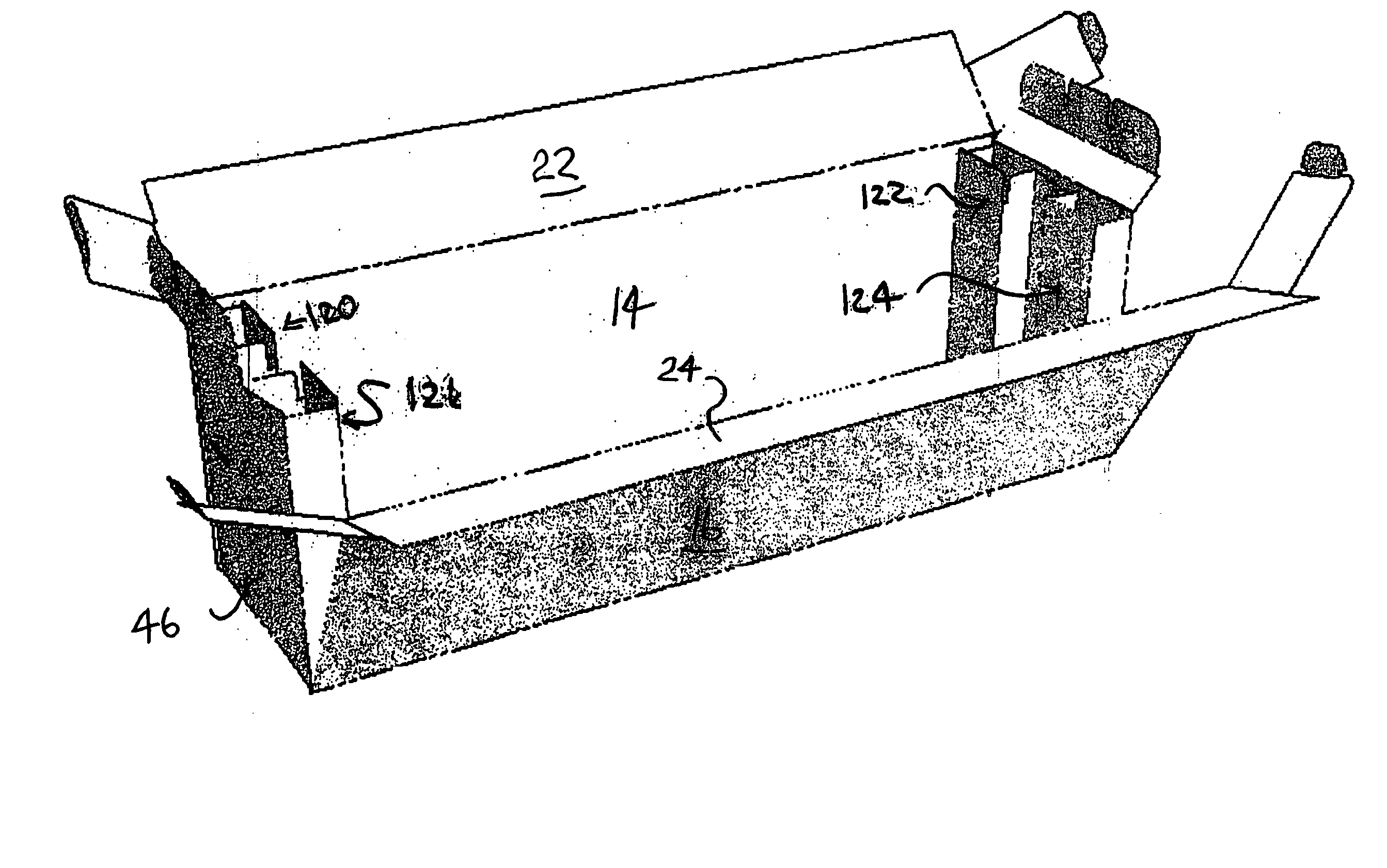 Carton with corner post construction