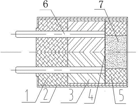 Ignition method, structure and manufacturing method for electric detonator