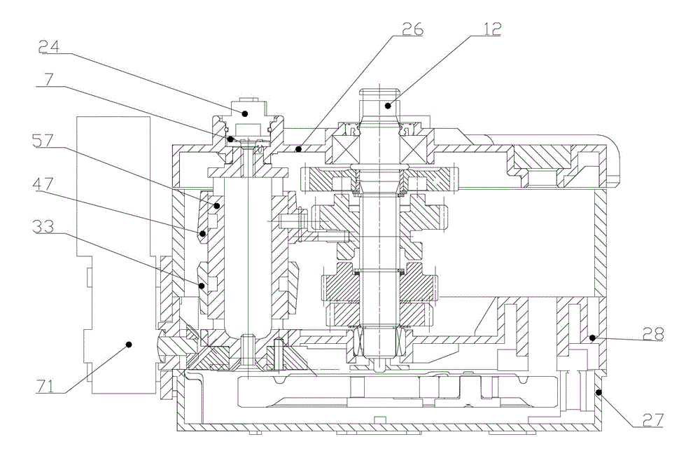 Electric vehicle variable speed driving system and automatic variable speed control method