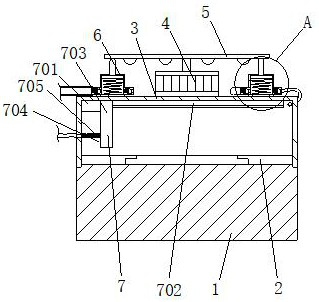 Circuit board production equipment based on vacuum etching technology