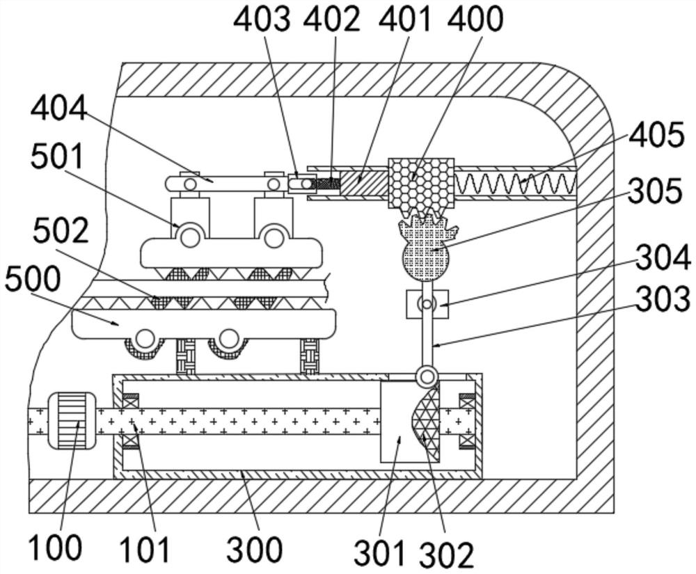 Portable environment-friendly automatic communication cable stripping device