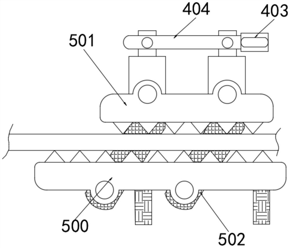 Portable environment-friendly automatic communication cable stripping device