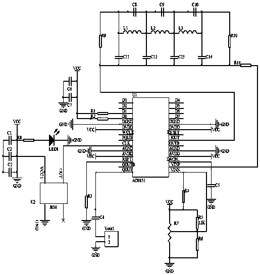 Frequency precision adjustable pulse generation circuit for semiconductor laser