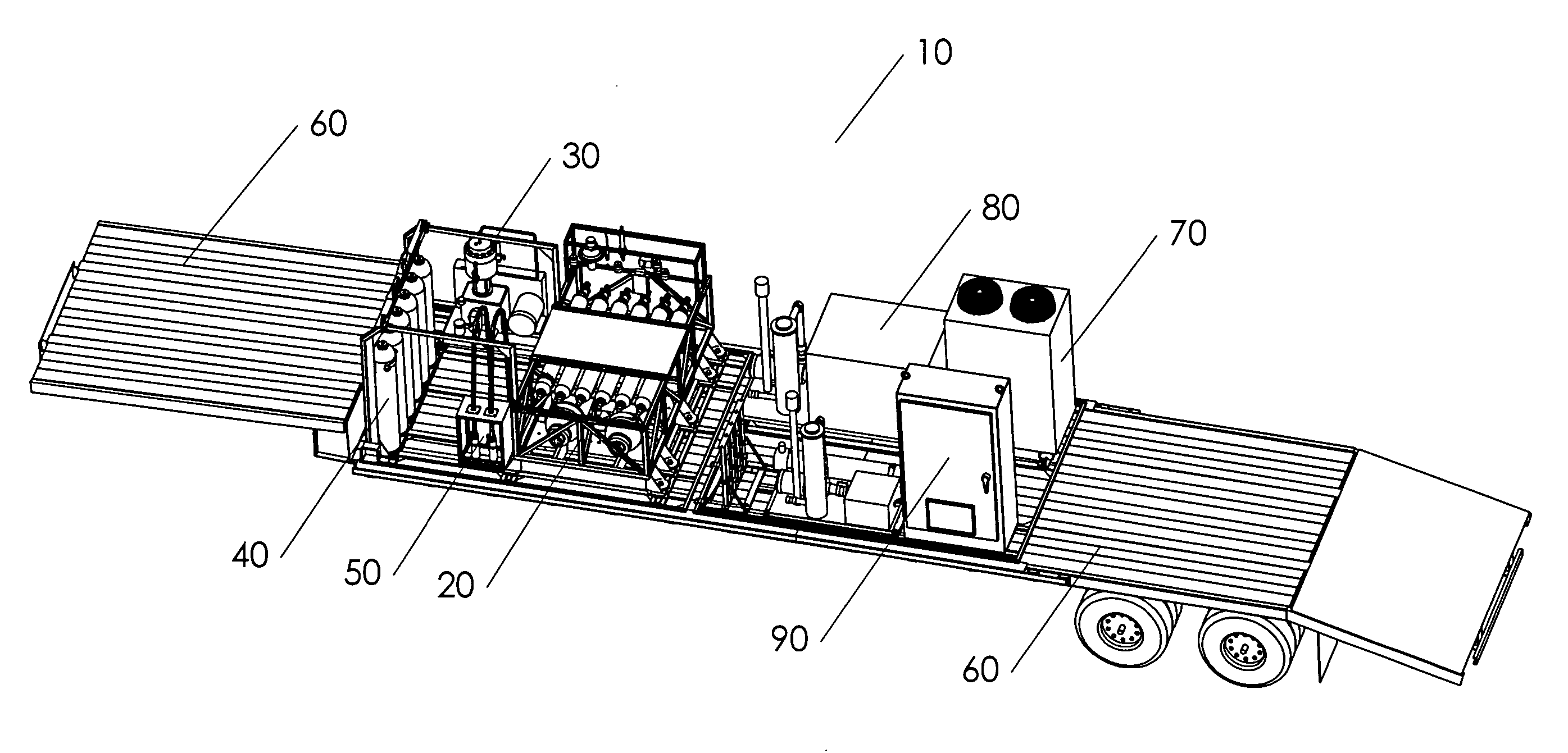 Mobile hydrogen delivery system