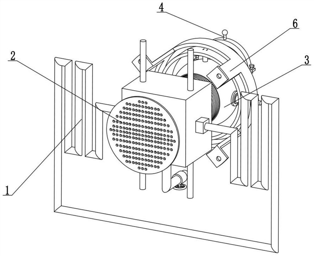 Air-conditioning cooling system based on building structure