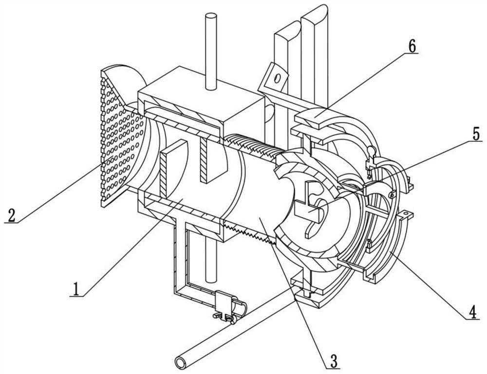 Air-conditioning cooling system based on building structure