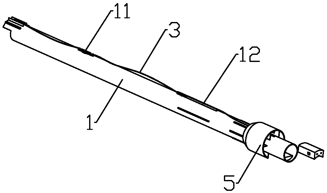 Extension pipe for vacuum cleaner